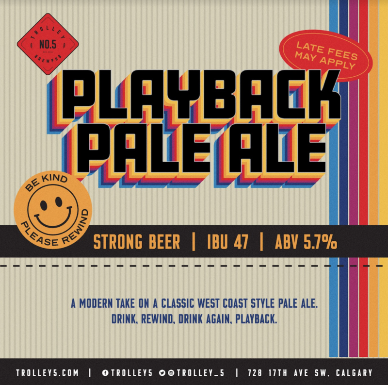 Playback Pale Ale | Trolley 5